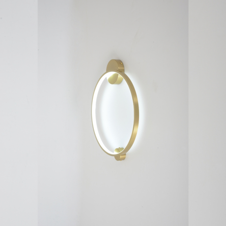 Настенный светильник с пультом ДУ Crystal Lux REAL AP18W LED BRASS 