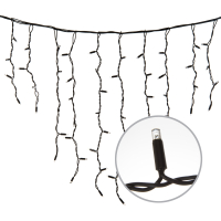 Бахрома LED белая (3м.) с эффектом мерцания Uniel ULD-B3010-200-TBK (UL-00003935)