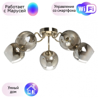 Потолочная люстра Альфа De Markt с поддержкой Маруся 324018105-М