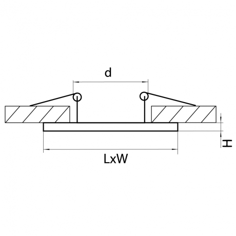 217817 Рамка для встраиваемого светильника Lightstar серии Intero 111 