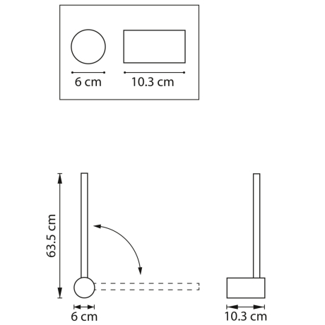 Светильник настенный Tubo Lightstar 748843 