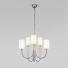Подвесная люстра с тканевыми абажурами Eurosvet Abbey 60164/6 (a065747) 
