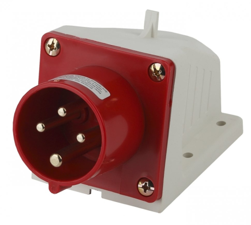 Вилка стационарная 514 3Р+РЕ 16А 380В IP44 Эра Б0032856