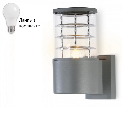 Уличный архитектурный светильник с лампочкой Ambrella light ST2521+Lamps