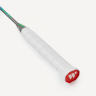 Нарушена упаковка!  <772239> Ракетка для бадминтона Carbon Pro 98, серый/зеленый WISH ЦБ-00004411