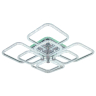Потолочная светодиодная люстра с пультом ДУ Profit Light 8049/4+4 CHR B 