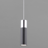 Подвесной светильник Eurosvet Double Topper 50135/1 LED хром/черный 