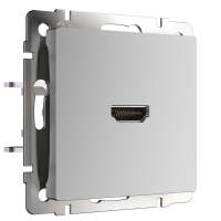 Розетка HDMI (серебряный) Werkel WL06-60-11