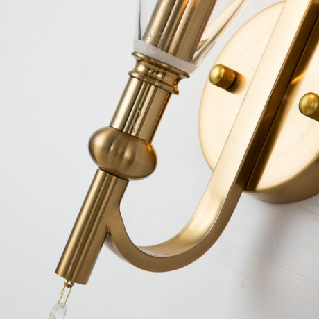 Бра с лампочкой Favourite Lyra 2968-1W+Lamps E14 Свеча 