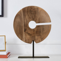 427472 Фигурка HOKUTA L200, B100, H290 дерево, металл, натуральный, черный Eglo