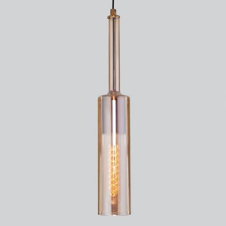 Подвесной светильник Eurosvet Graf 50226/1 янтарный 