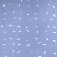 2*3м. Уличная гирлянда занавес холодный свет Ardecoled 230V ARD-Curtain-Classic-2000X3000-Clear-760Led White (24856)