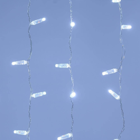 2*3м. Уличная гирлянда занавес холодный свет Ardecoled 230V ARD-Curtain-Classic-2000X3000-Clear-760Led White (24856)