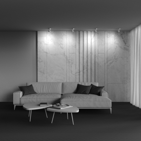 Потолочный светильник Technical C024CL-12W4K-W-1 Onda 