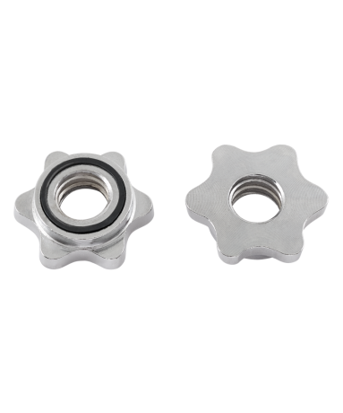 Нарушена упаковка!  <381848> Гриф для штанги BB-102 W-образный, 120 см, d=25 мм, металлический, с металлическими замками, хром 4680459126627