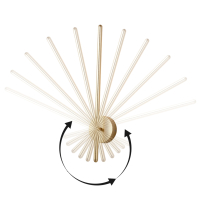 Настенный светильник Crystal Lux VERDE AP L500 GOLD NEW