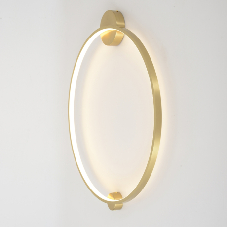 Настенный светильник с пультом ДУ Crystal Lux REAL AP26W LED BRASS 