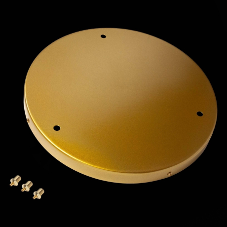 SL001.203.03 Потолочное крепление на 3 лампы (круглое) ST-Luce Золотистый 