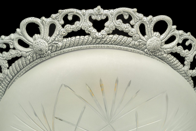 Светильник потолочный с Led лампочками в комплекте Arti Lampadari Venezia E 1.13.46 BW+Lamps 