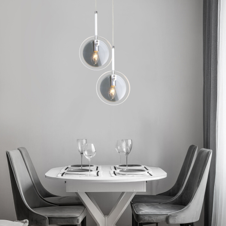 Подвесной светильник Eurosvet Gallo 50121/1 белый a052349 