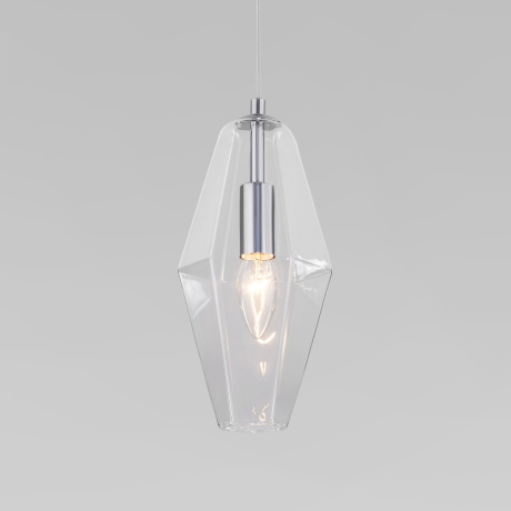 Подвесной светильник Eurosvet Prism 50236/1 прозрачный 
