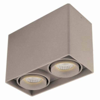 Dl18611/02WW-SQ Champagne Накладной точечный светильник Donolux