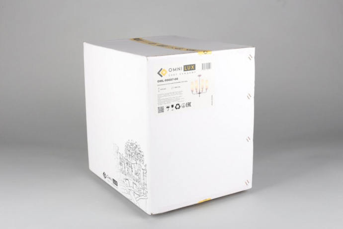 Люстра с поддержкой Алисы На штанге Omnilux OML-99607-08-A 