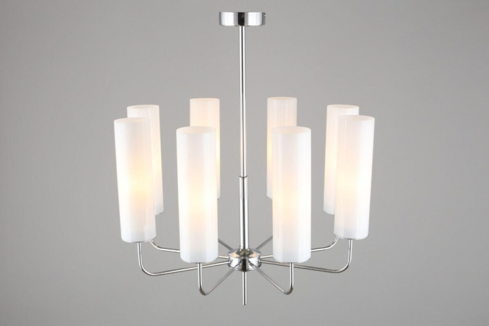 Люстра с поддержкой Алисы На штанге Omnilux OML-99607-08-A 