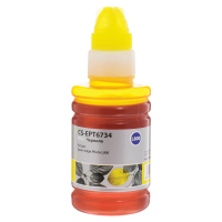 Чернила CACTUS (CS-EPT6734) для СНПЧ EPSON L800/L810/L850/L1800, желтые, 0,1 л (361922)