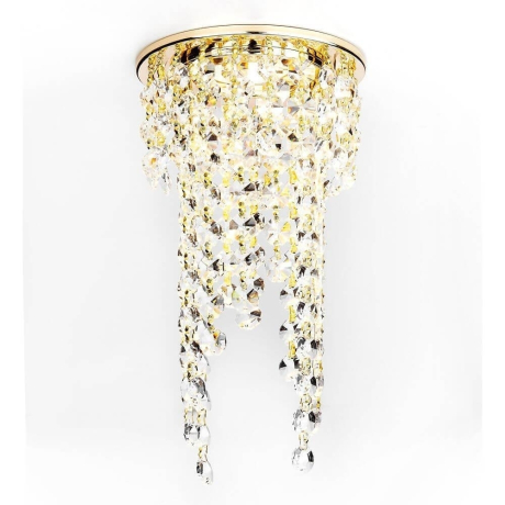 Встраиваемый светильник Ambrella Light Crystal K2071 K2071 G/CL 