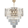 Подвесная хрустальная люстра Reluce 02189-0.4-07 FGD (1425121) 