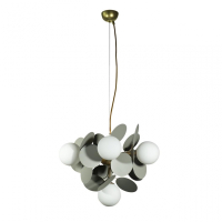 Светильник подвесной с Led лампочками в комплекте LOFT IT 10008/6 Grey+Lamps