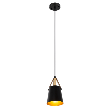 Подвесной светильник с лампочкой Arte lamp A7032SP-1BK+Lamps 
