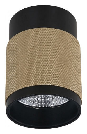 Накладной светильник iLedex Technical Delta 1955-10W-3000K-36 BK+BR 