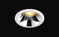 Светильник точечный с Led лампочками в комплекте CRYSTAL LUX CLT 052C WH-CH+Lamps