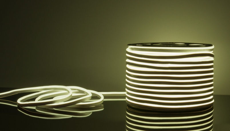 50м. Комплект неоновой ленты дневного цвета 2835, 6500К, 9.6W, 220V, 120LED/m, IP67 Elektrostandard a040597 