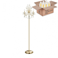 Торшер с лампочками Odeon Light Versia 4977/3F+Lamps E14 Свеча