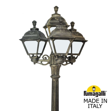 Садово-парковый фонарь Fumagalli ARTU BISSO/CEFA 3+1 U23.158.S31.BYF1R