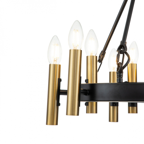 Подвесная люстра Indigo Cero 13009/9P Black