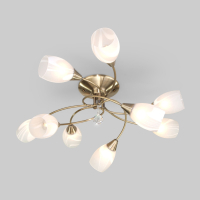 Люстра потолочная Eurosvet Virginia 2275/9 античная бронза (55496)