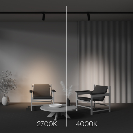 Трековый светильник Technical TR198-3-20W4K-Z-B Focus Zoom 