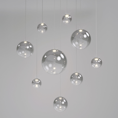 Подвесной светодиодный светильник Wonder Eurosvet 50230/1 LED дымчатый 