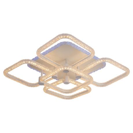 Потолочный светодиодный светильник с пультом ДУ Profit Light 8049/4+1 WHT 