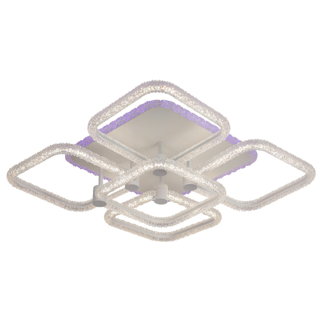 Потолочный светодиодный светильник с пультом ДУ Profit Light 8049/4+1 WHT 