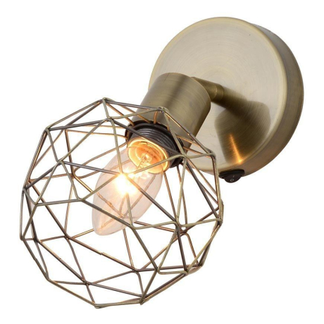 Спот Escada 1128/1A E14*40W Antique brass SOHO 