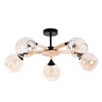 Люстра подвесная Arte lamp Branson с Марусей A4370PL-5BR-M