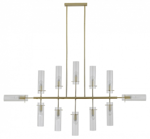 Люстра на штанге Indigo Saetta 11053/12R Gold 
