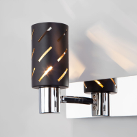 Спот Eurosvet Fente 20090/2 черный/хром (a050199)