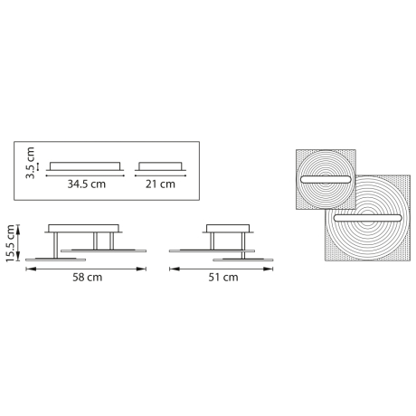 Люстра потолочная Acrile Lightstar 738063 