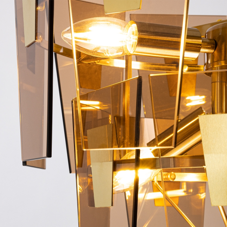 Люстра подвесная с лампочками Arte lamp A4066LM-6PB+Lamps 